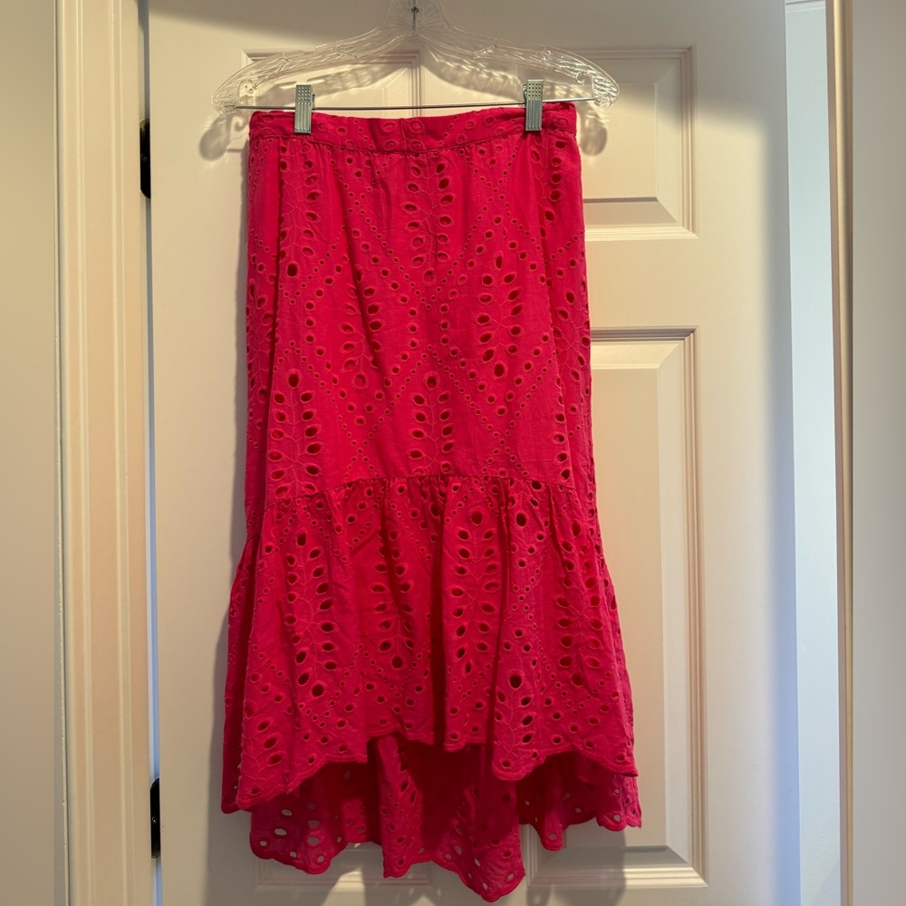 Banana Republic high to low skirt